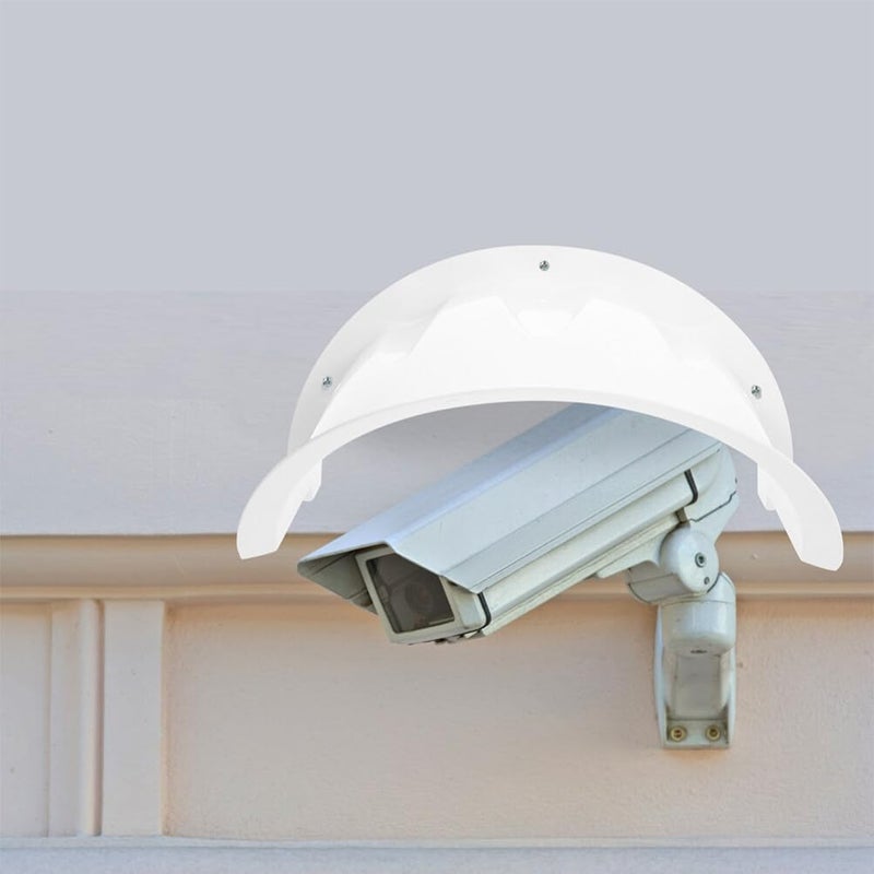 UKCOCO Outdoor Camera Cover - 2 Pcs Universal Security Camera Cover - Sun Rain Shield for Outdoor Gate Dome, S340, Blink(White) - Image 3